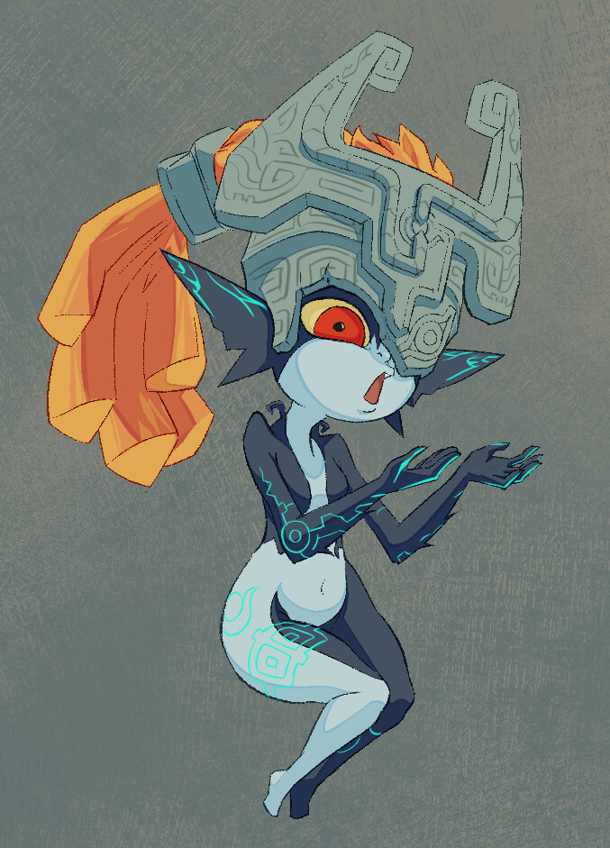 Midna Fan Art.