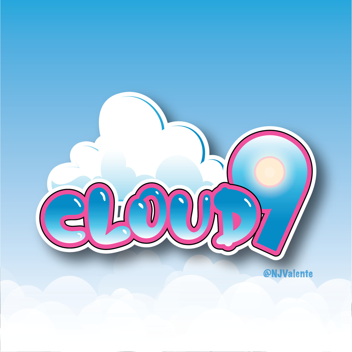 Cloud 9 Cannabis Logo Design