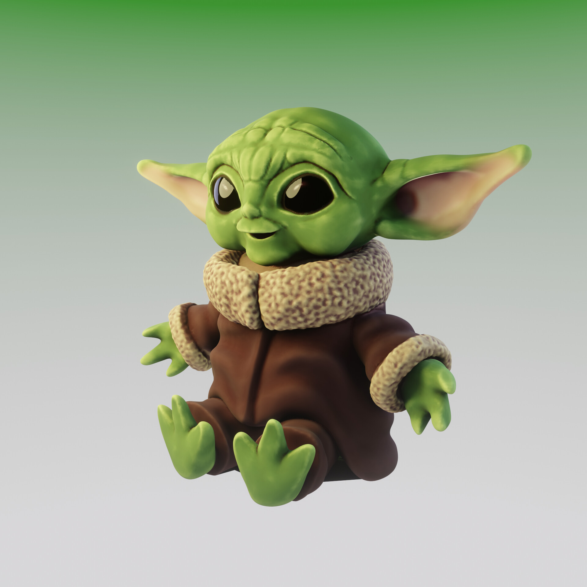 ArtStation - Baby yoda Sketch