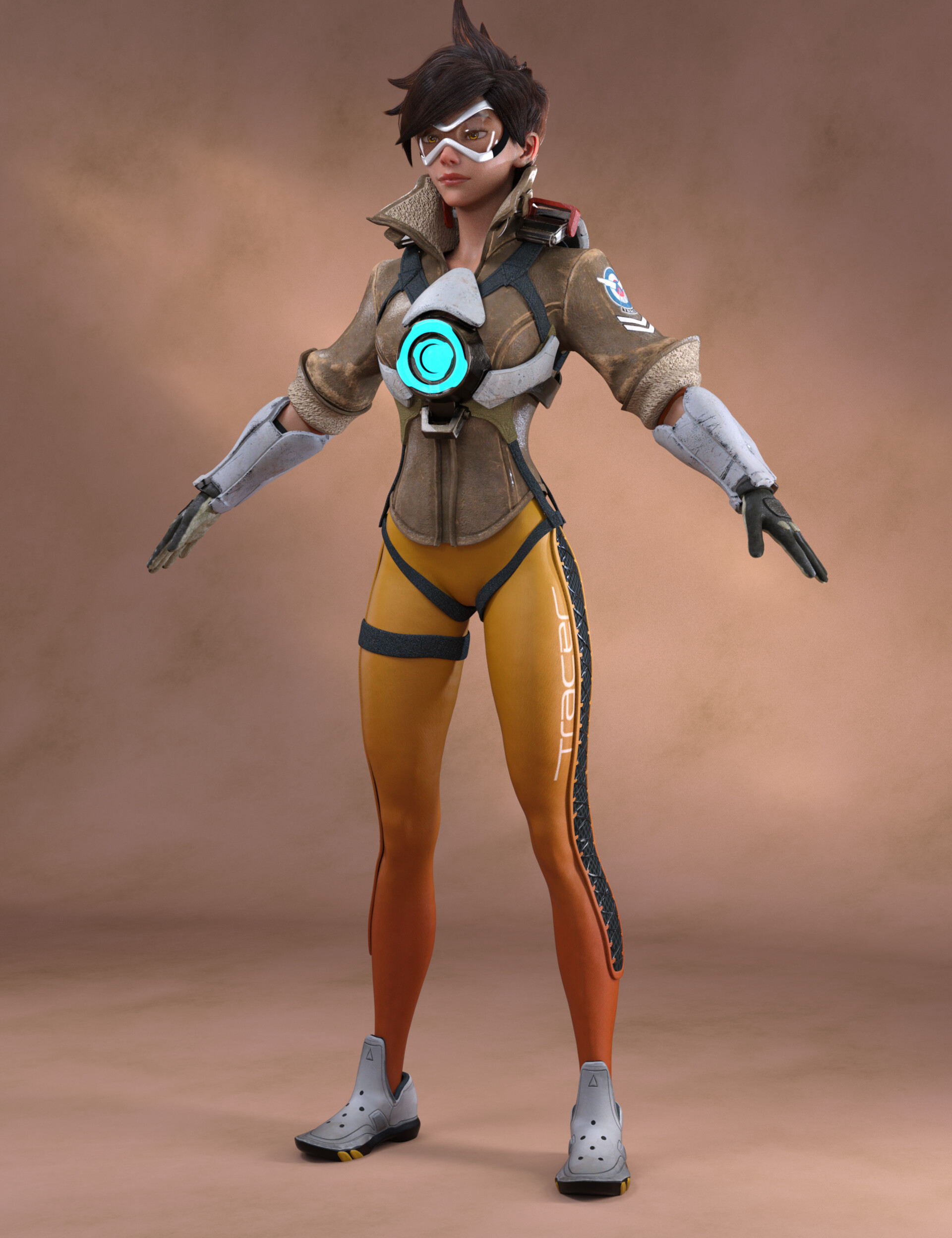 Overwatch Skin: Tracer [360 View]