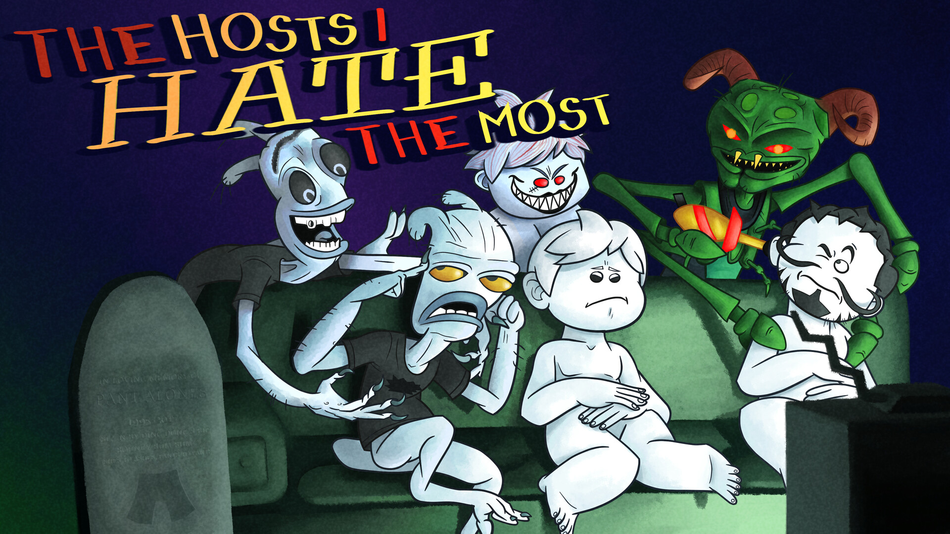 ArtStation OneyPlays Animated The Hosts I Hate the Most (Fan