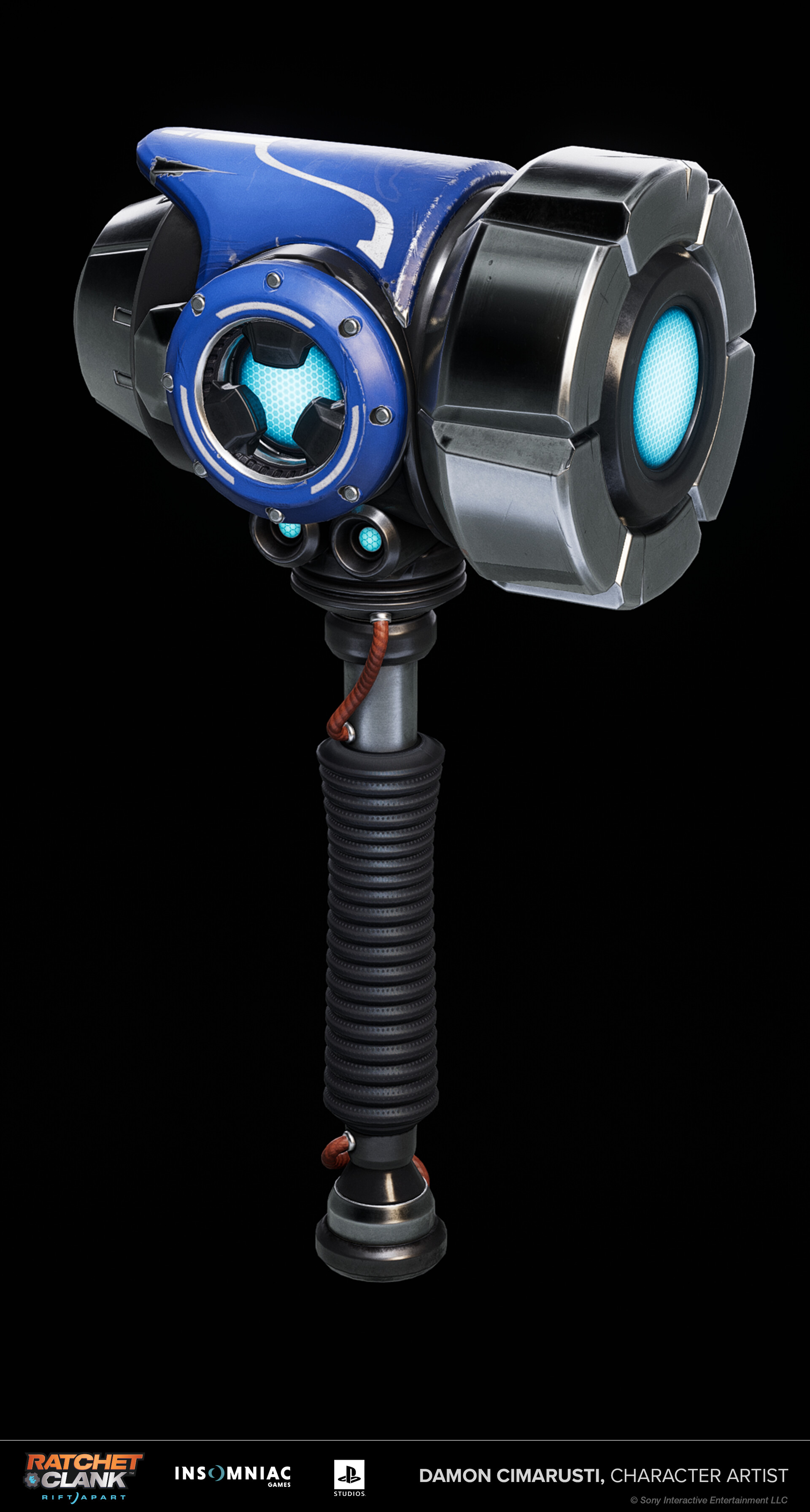 Damon Cimarusti Ratchet & Clank Rift Apart Hammer