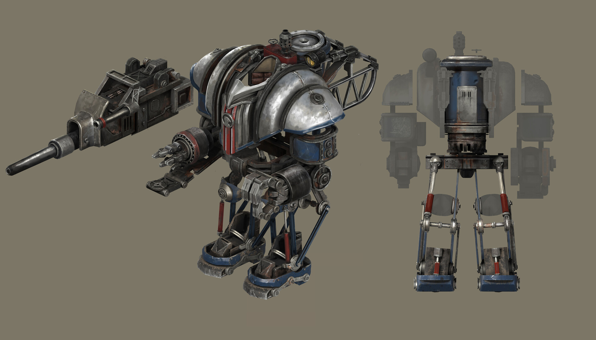 Robert Münzinger Iron Harvest William Mason's Exosuit