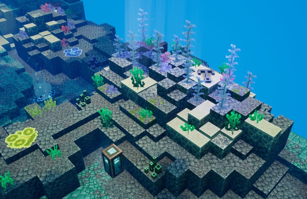 ArtStation - Minecraft Dungeons Echoing Void Mobs