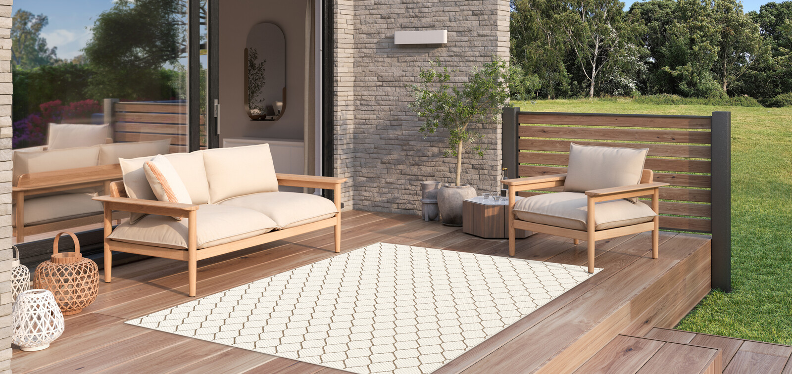Roomsetting Terras.