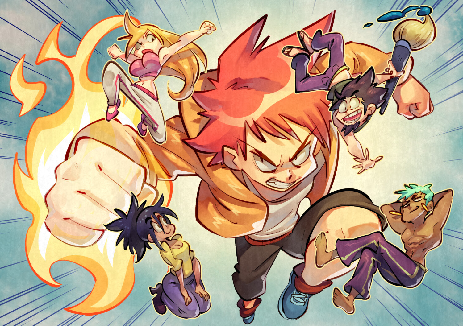 "Dreamland" fanart.
"Dreamland" is a French manga by Reno Lemaire.