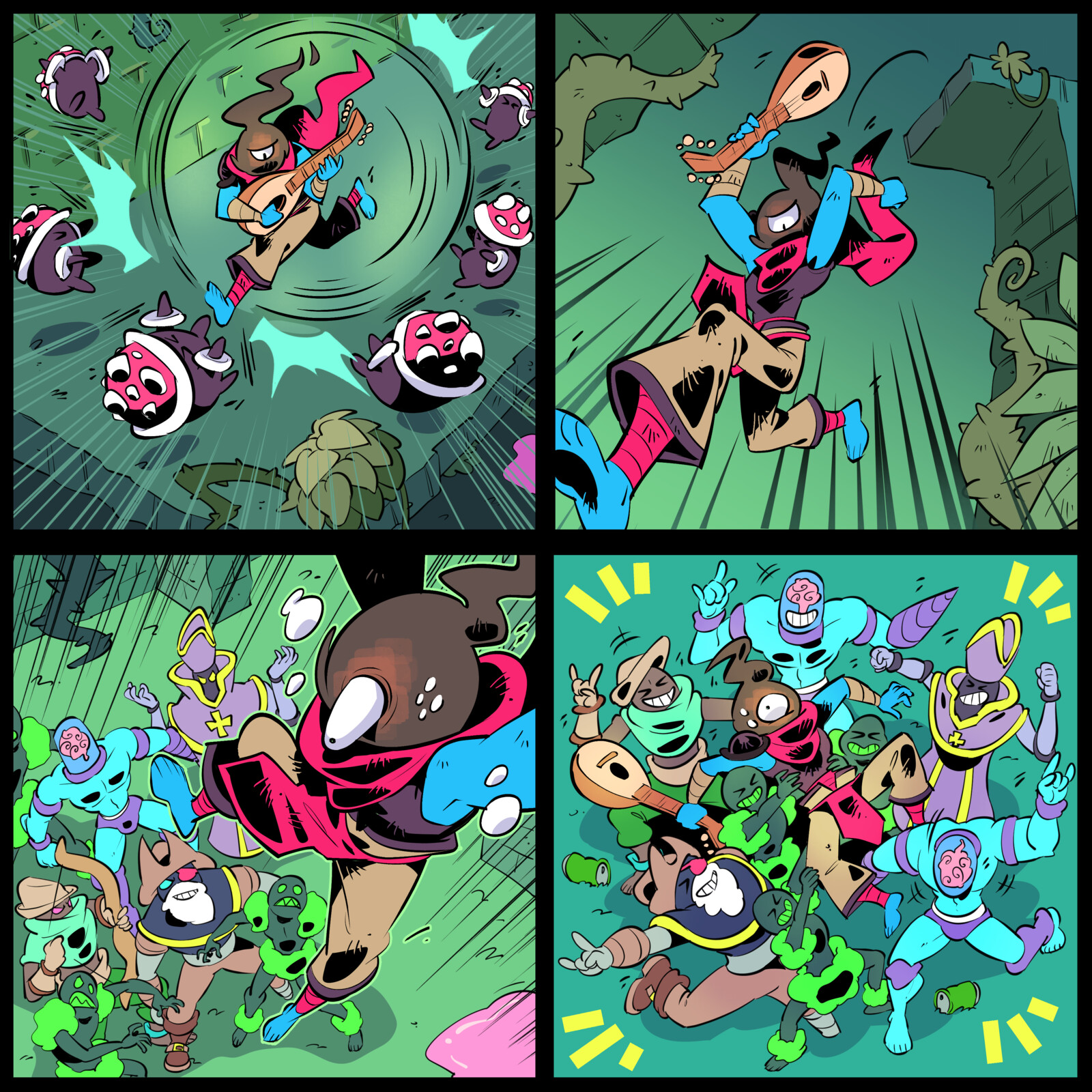 Dead Cells comic.
