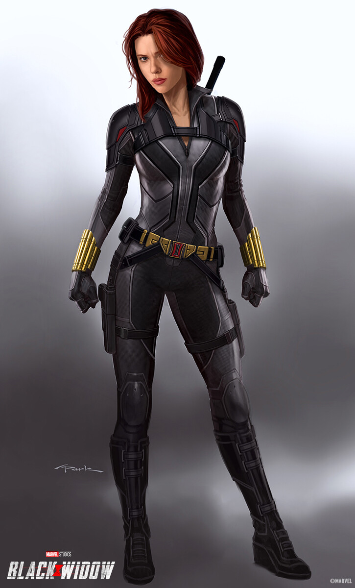 Black Widow Superhero Costume