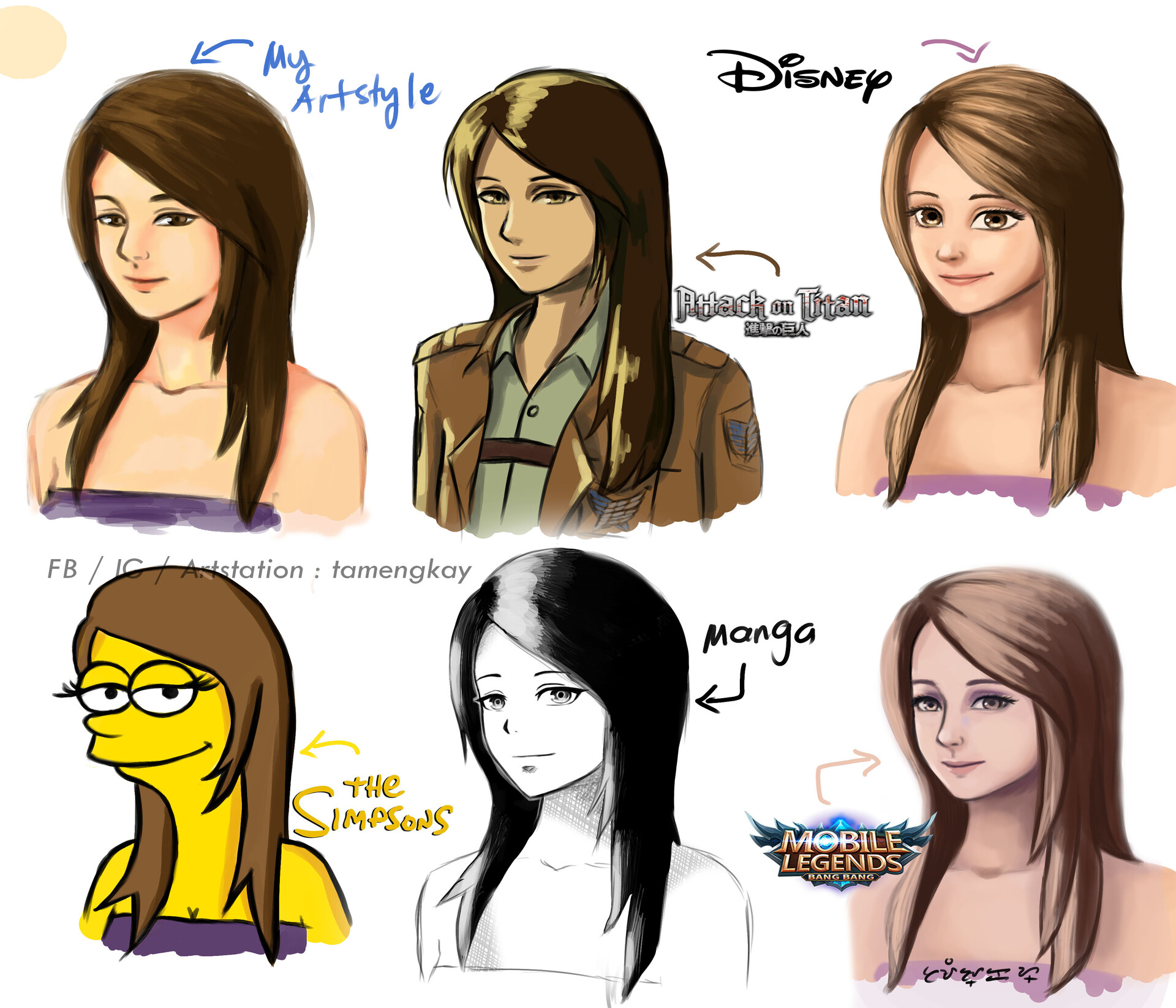 ArtStation - artstyle study