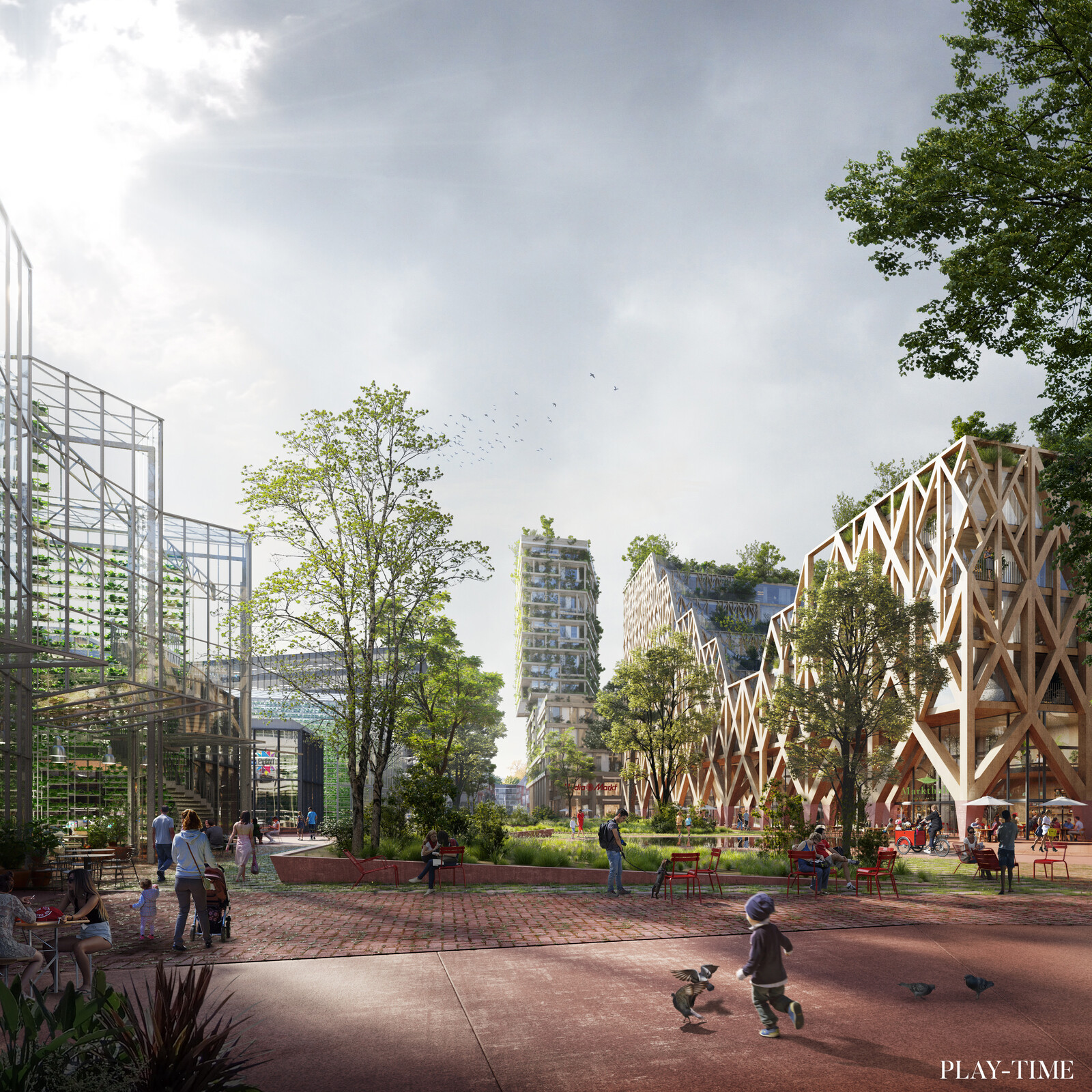 New Metro Campus in Düsseldorf by ACME. Images by PLAY-TIME