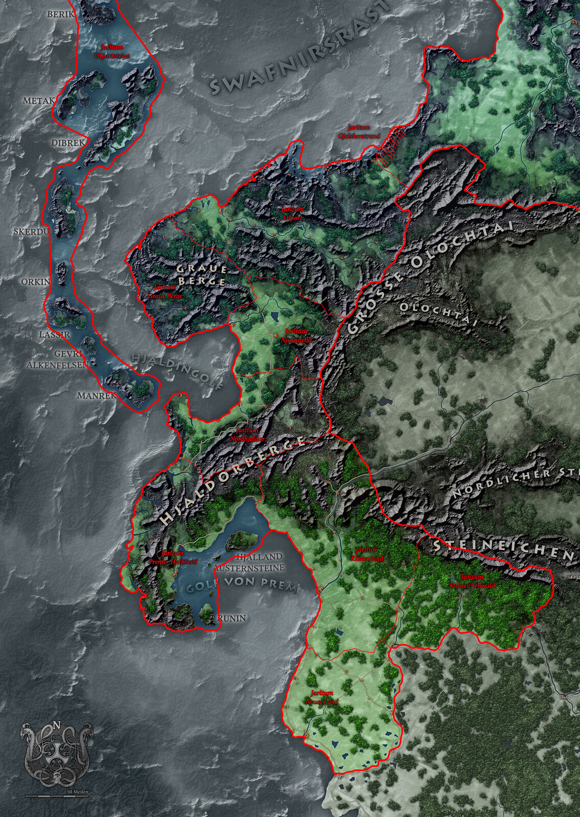 Thorwal 1/2 | Political Overlay