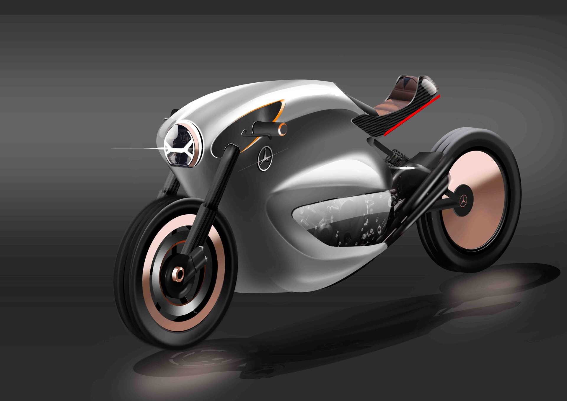 Mercedes concept bike top