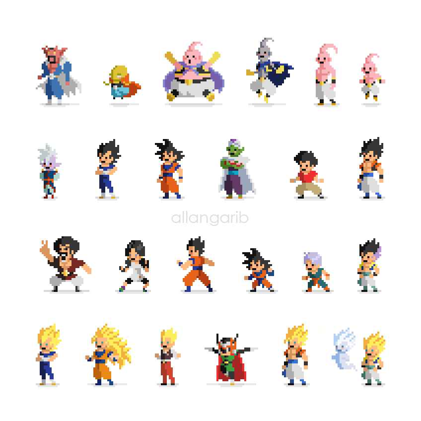 ArtStation - Dragon Ball Z Characters