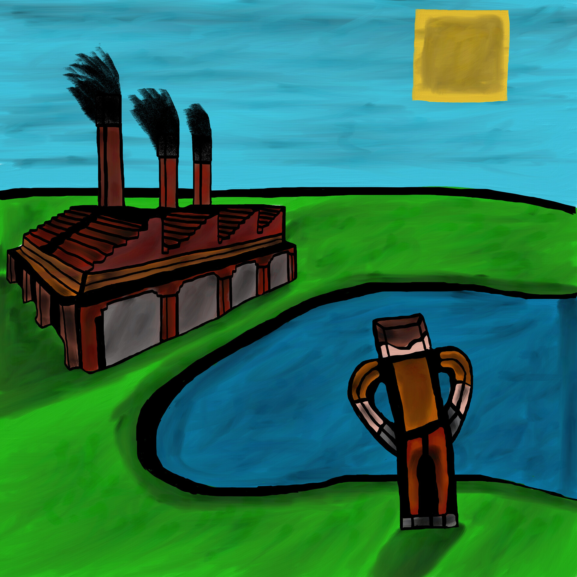 ArtStation Minecraft Painting