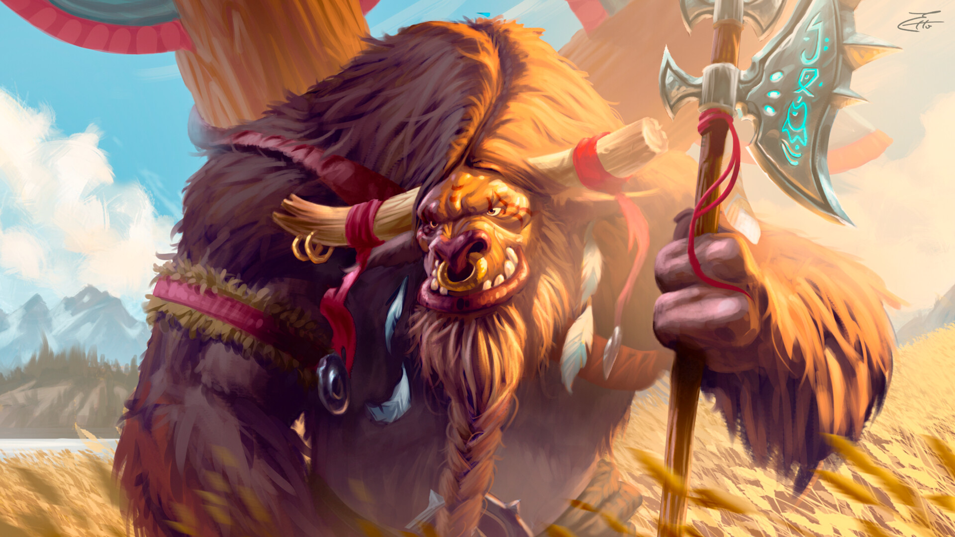 ArtStation - Cairne Bloodhoof