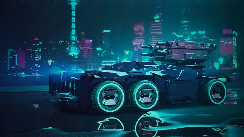 ArtStation - Phantom Car : CyberPunk Theme