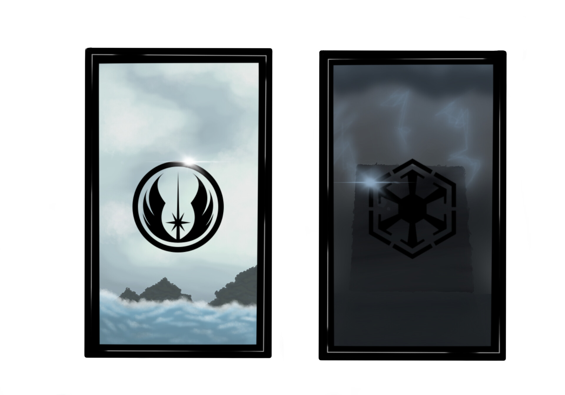 custom star wars card backs