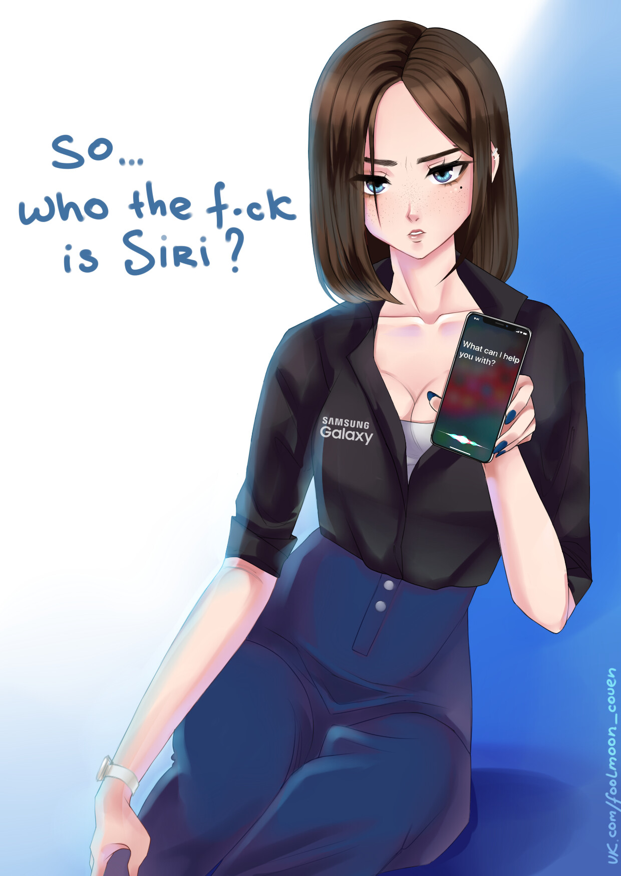 Artstation Samsung Virtual Assistant Sam Luna Artworkss