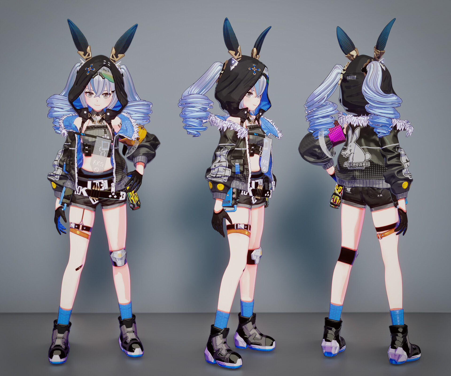 Haxxor Bunny Honkai Impact