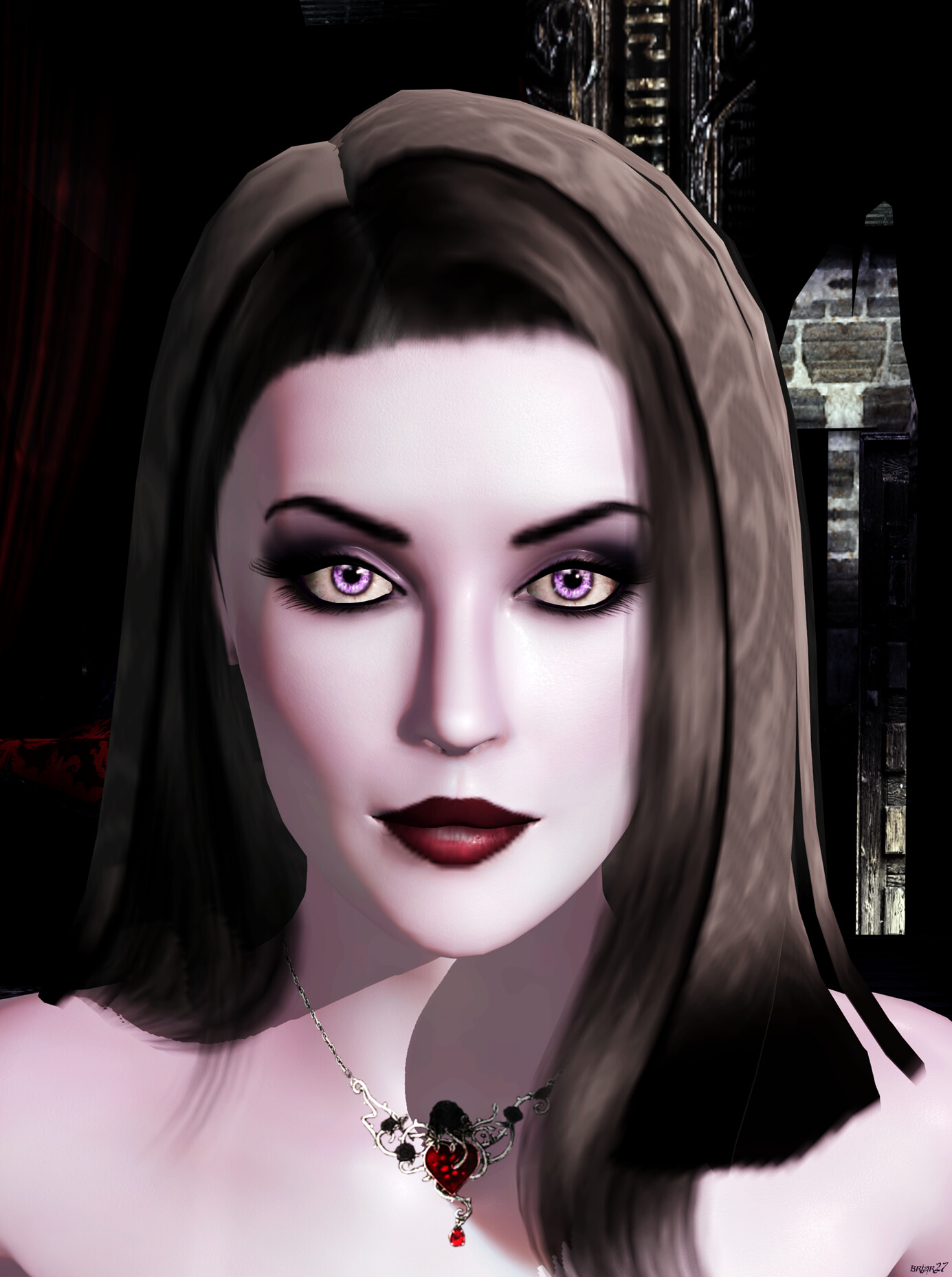 ArtStation - Lilly the Vampire