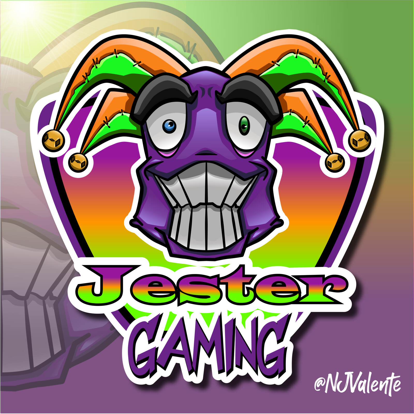 Jester Gaming Mascot Logo