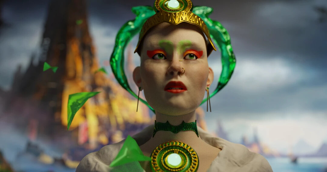ArtStation Emerald Queen part 2