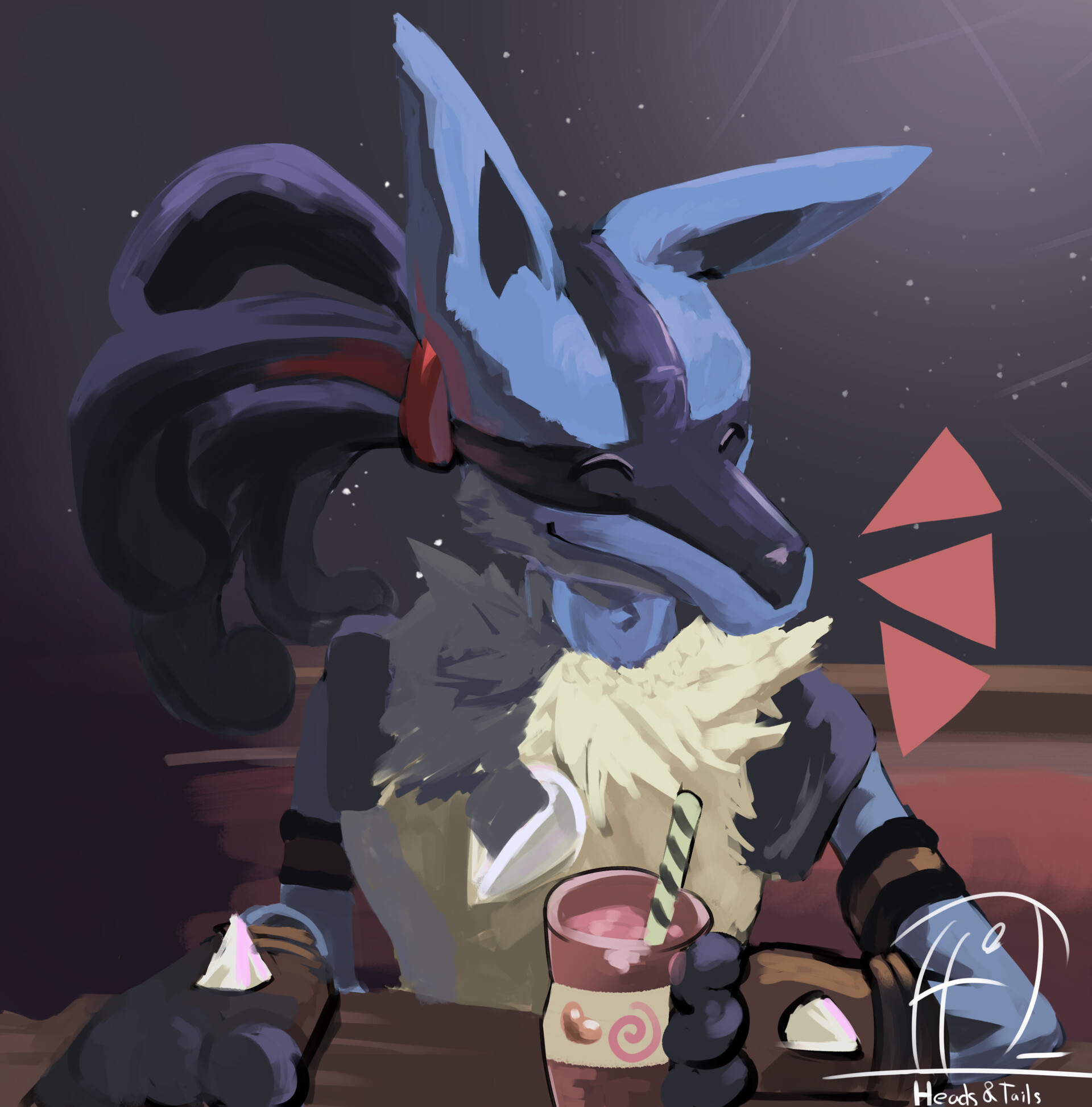 Artfight 2024. Tails of Iron.