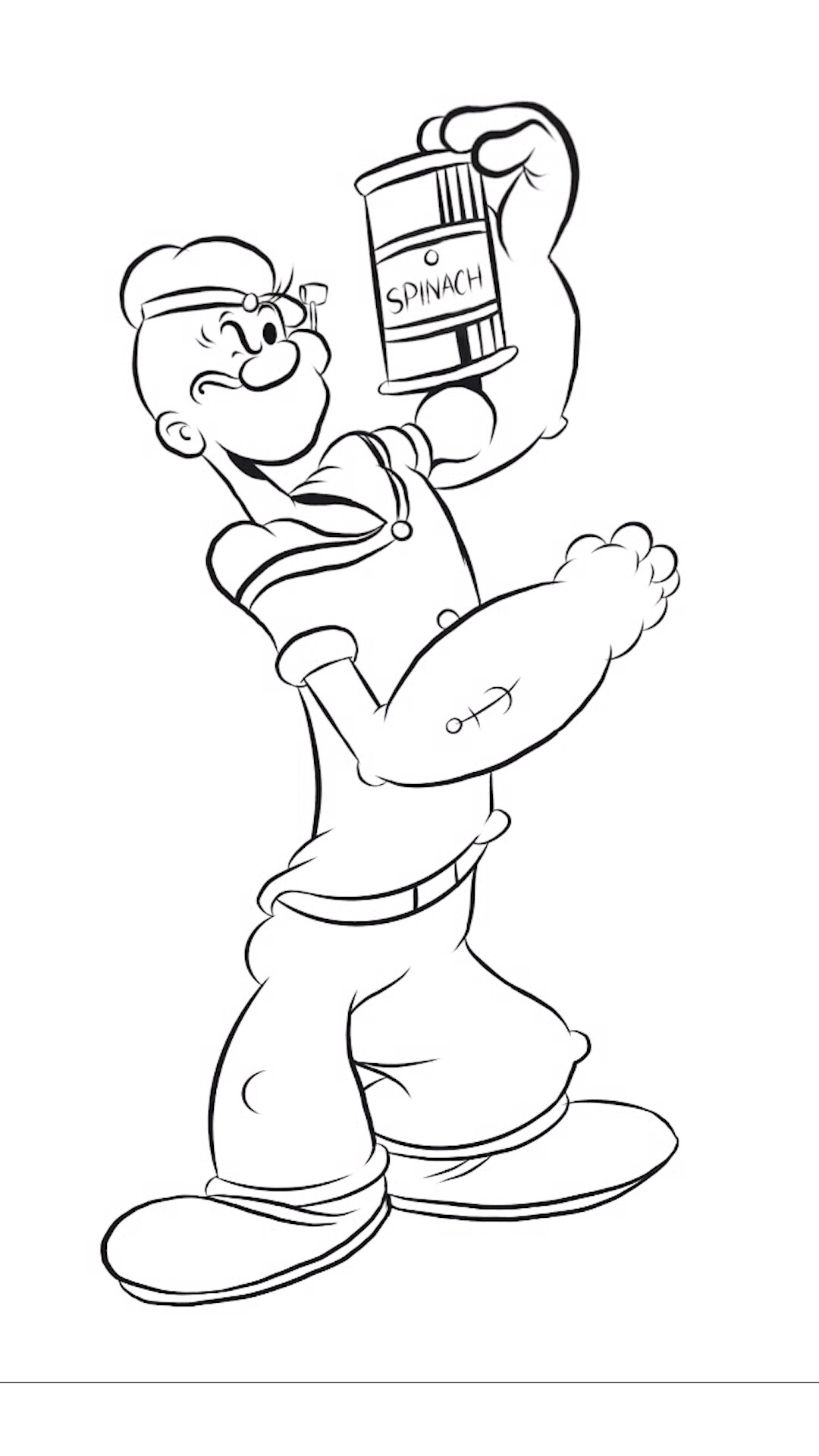 Krishanu das popeye the sailor man