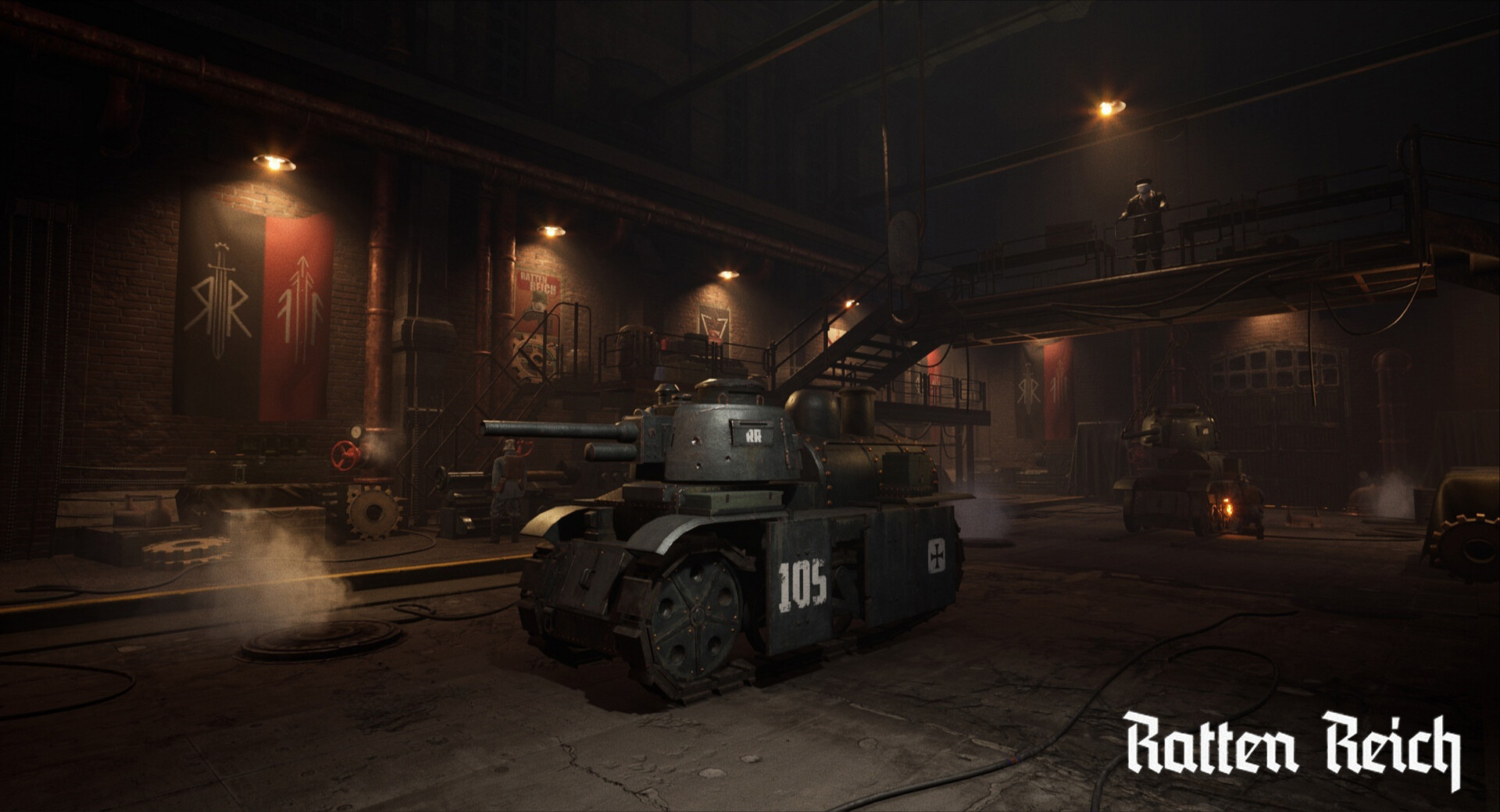 ArtStation Rat Tank Hangar (Ratten Reich)