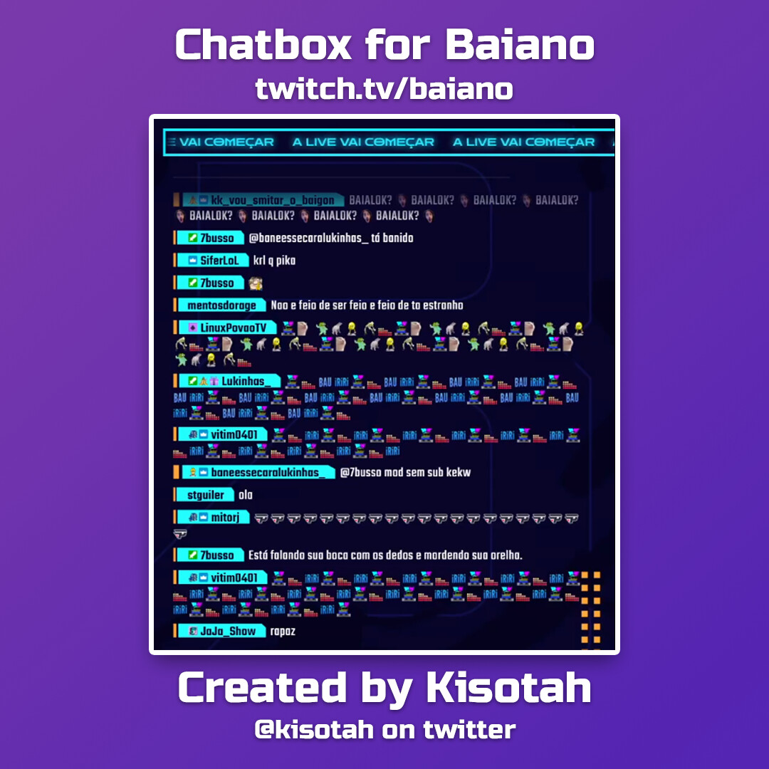 ArtStation - Chatbox for Baiano