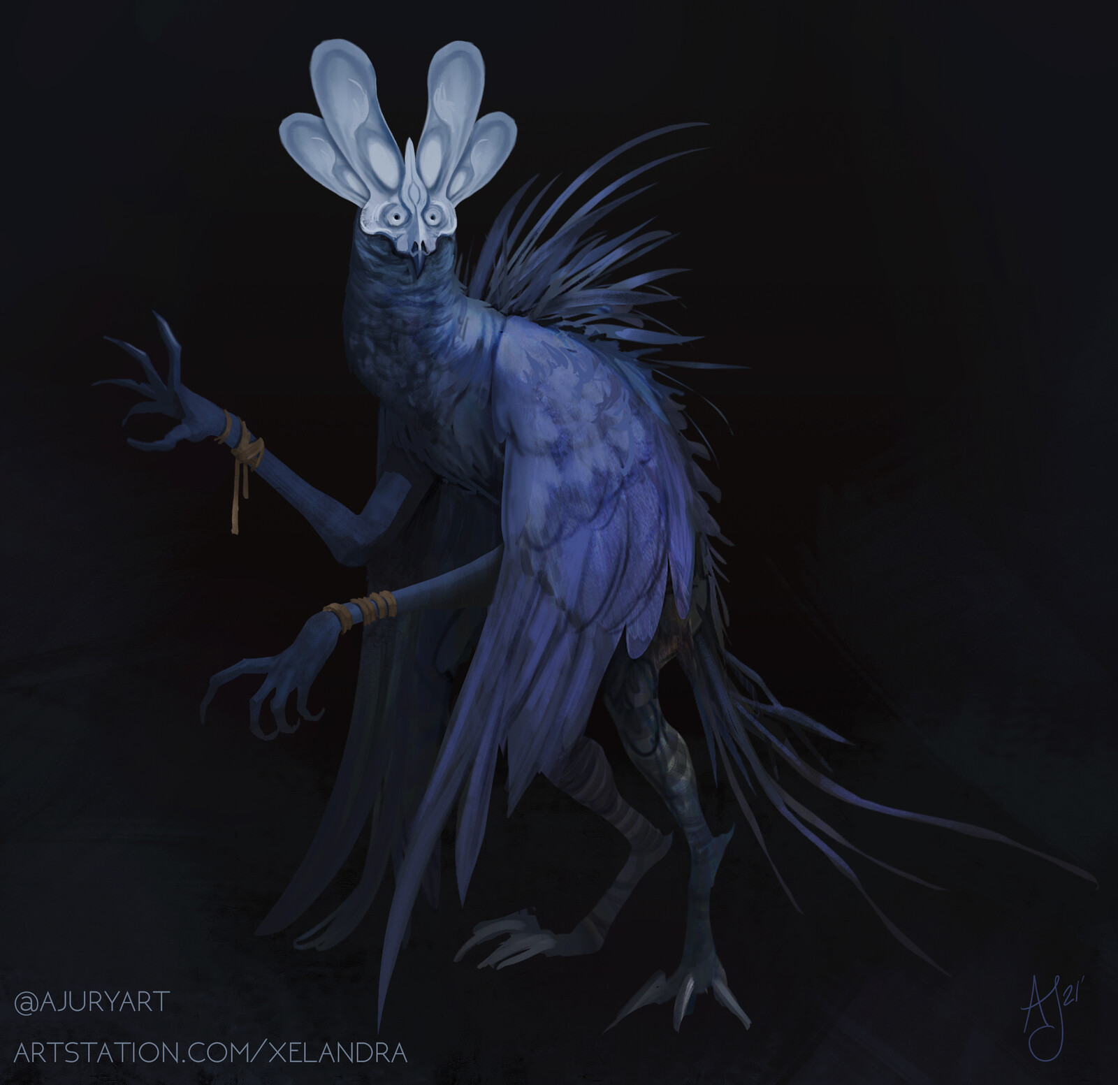 Monster Concept Art - Bird Creature