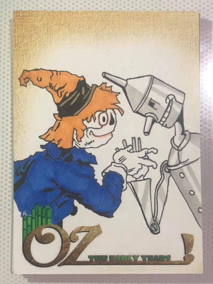 Officially Licensed Wizard of Oz sketch cards