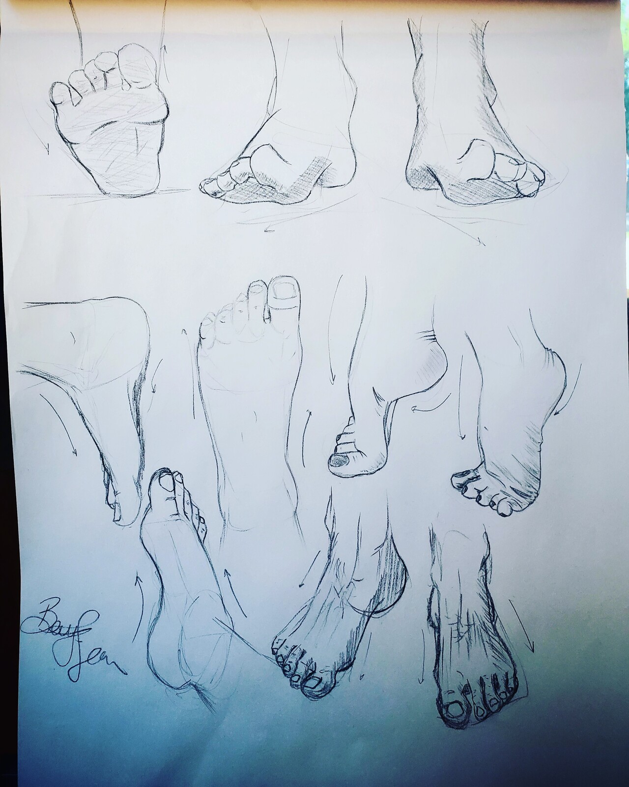 Feet Studies 