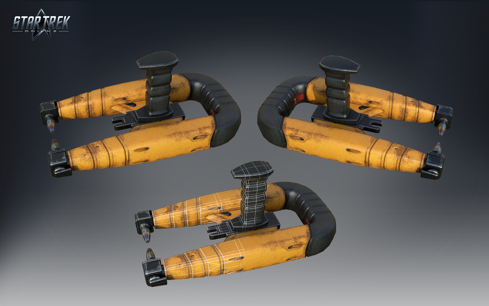 Mining Laser Weapon Iray Render
