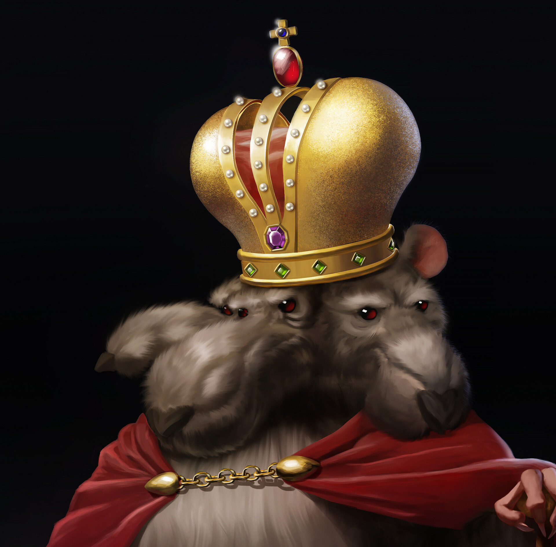 ArtStation - Rat King and Mouseberus