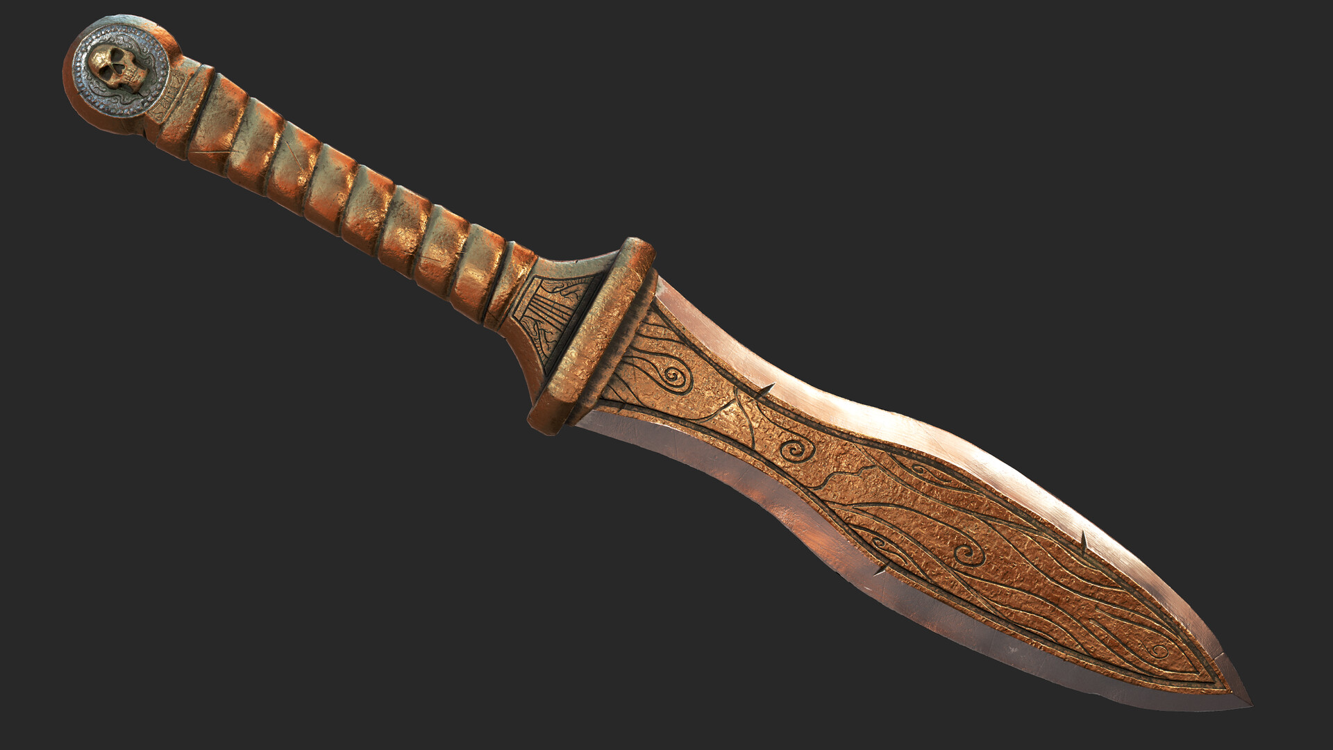 ArtStation Bronze Dagger