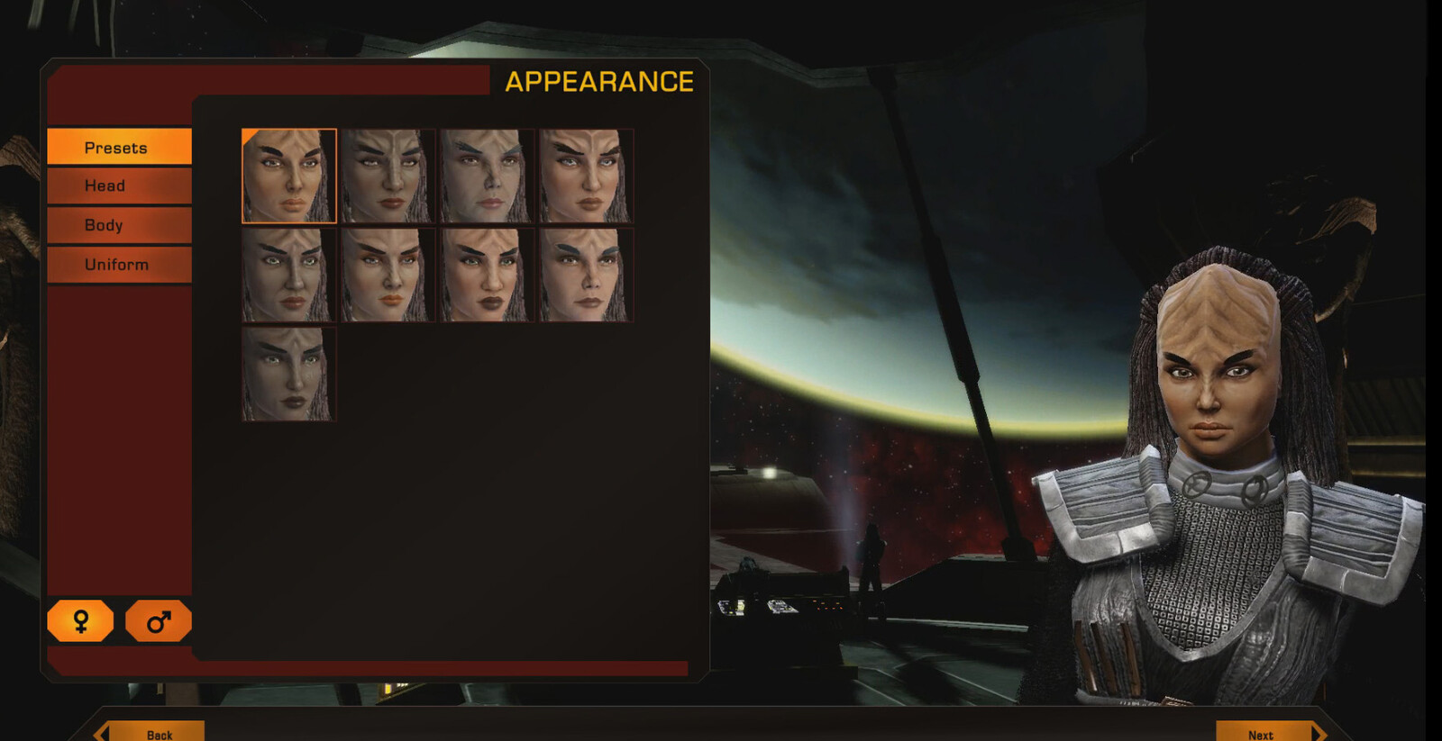 Star Trek Online in engine screenshot.