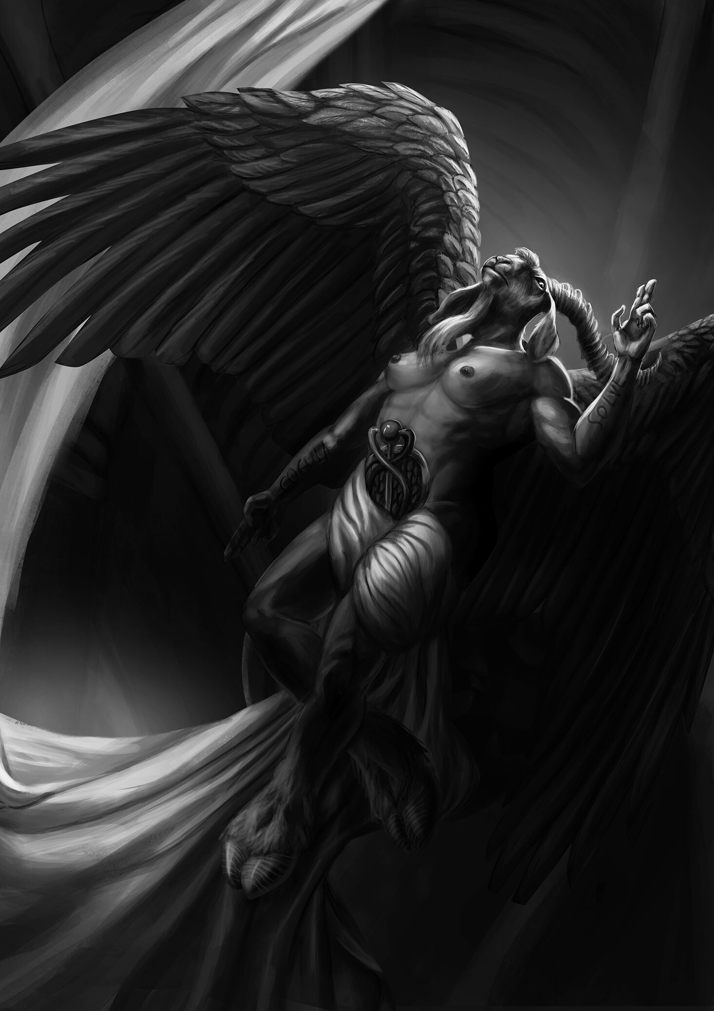 ArtStation Baphomet