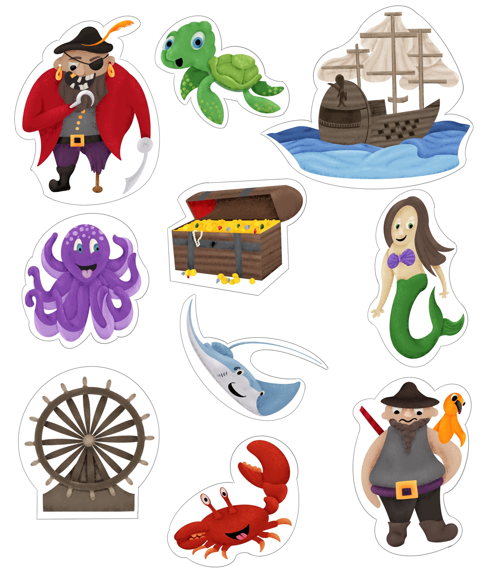 ArtStation - Pirate Stickers