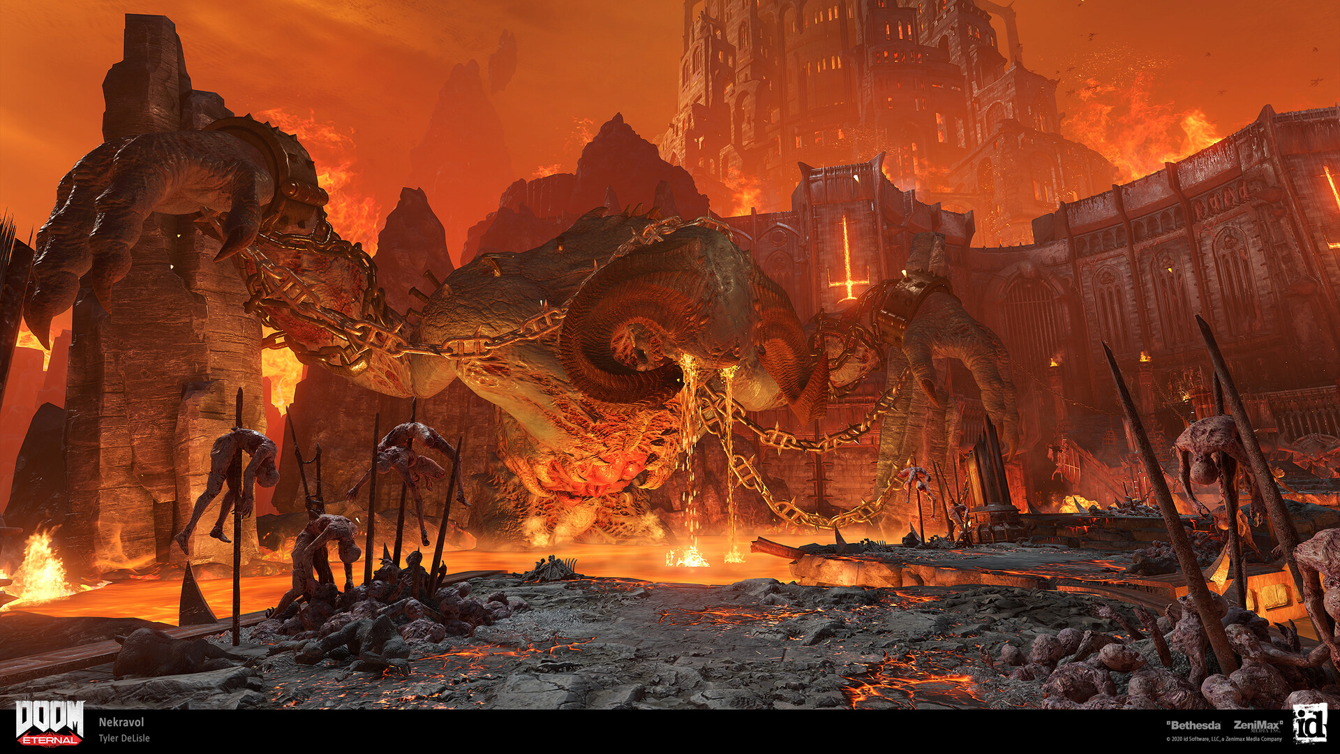ArtStation - Doom Eternal - Nekravol Lighting