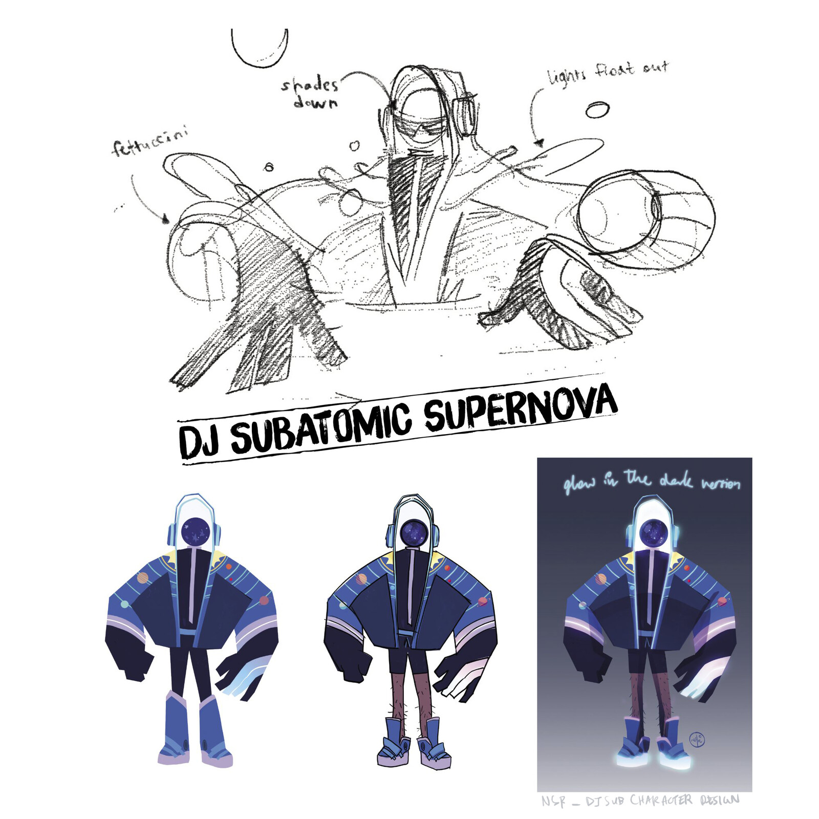 DJ Sub concept art
