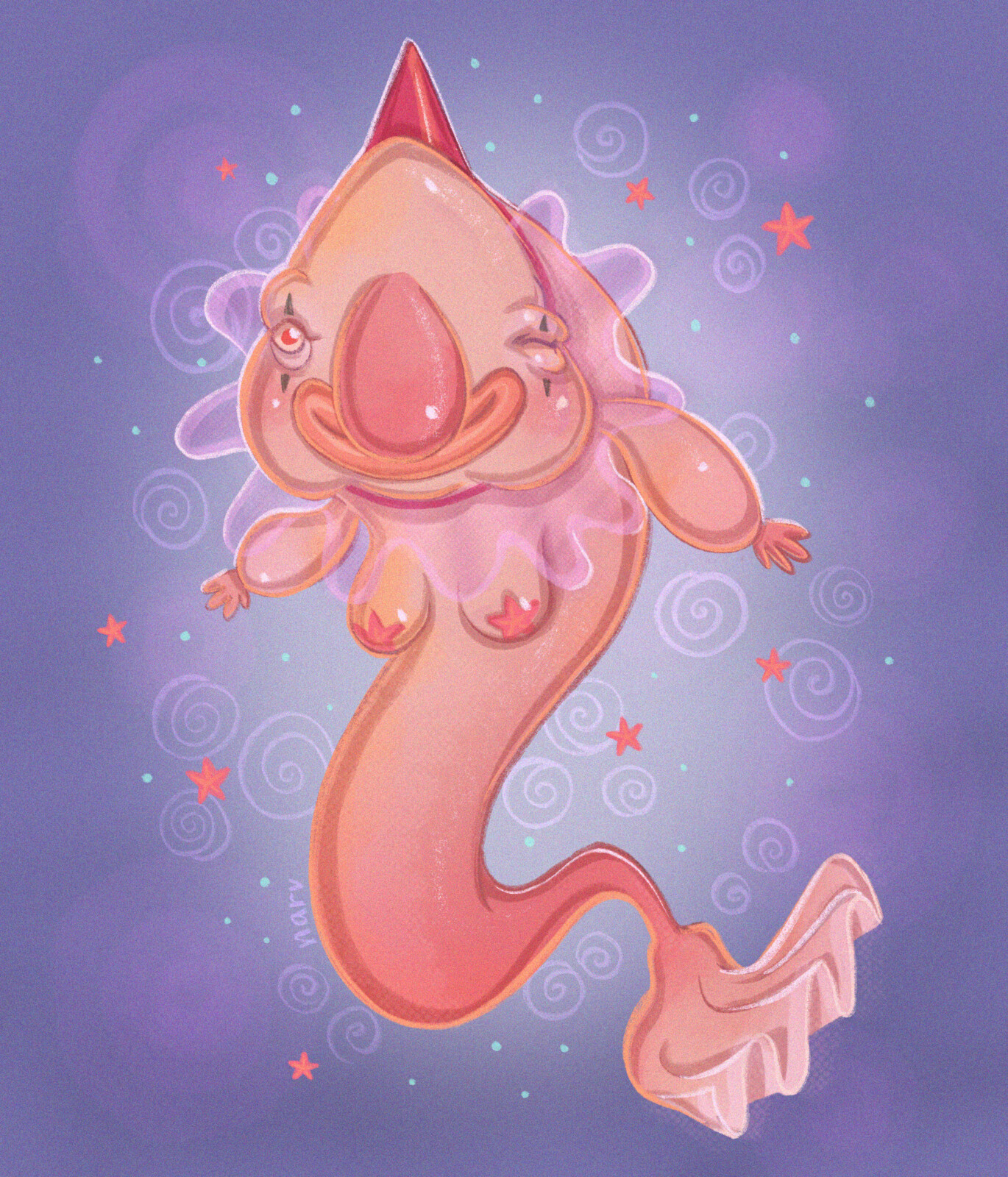 Blobfish mermaid