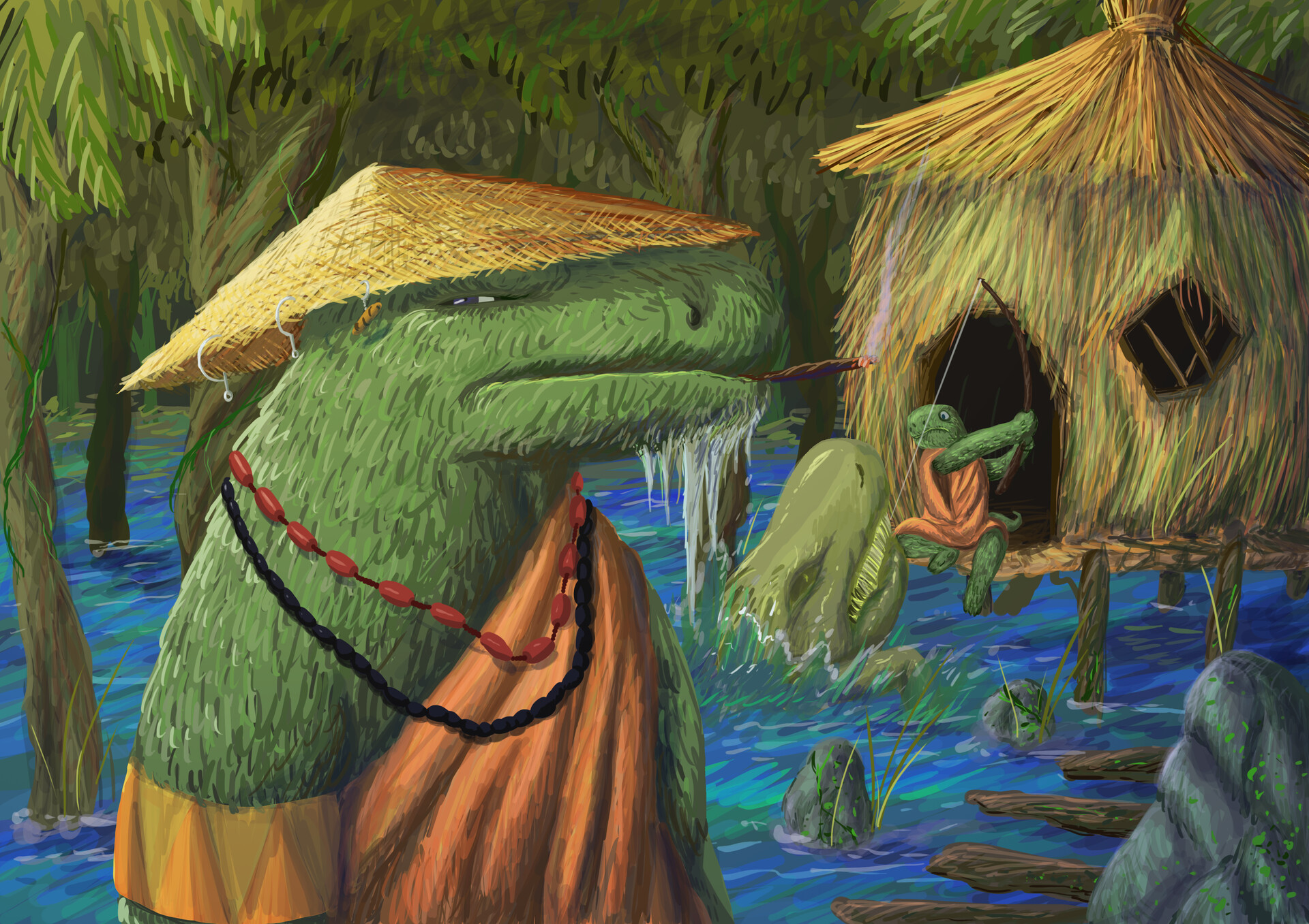 ArtStation Swamp dwellers