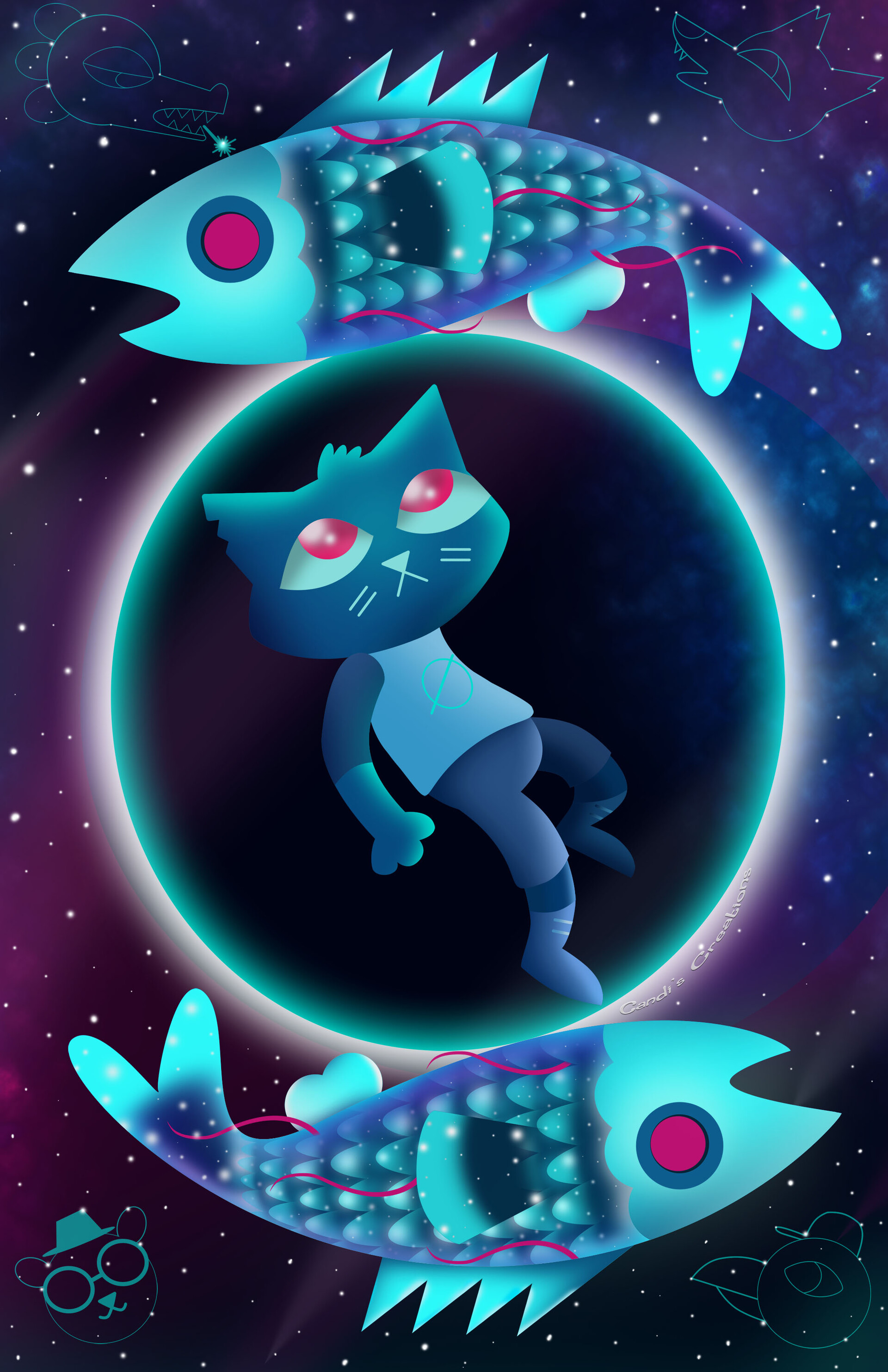 ArtStation Night in the Woods Mae