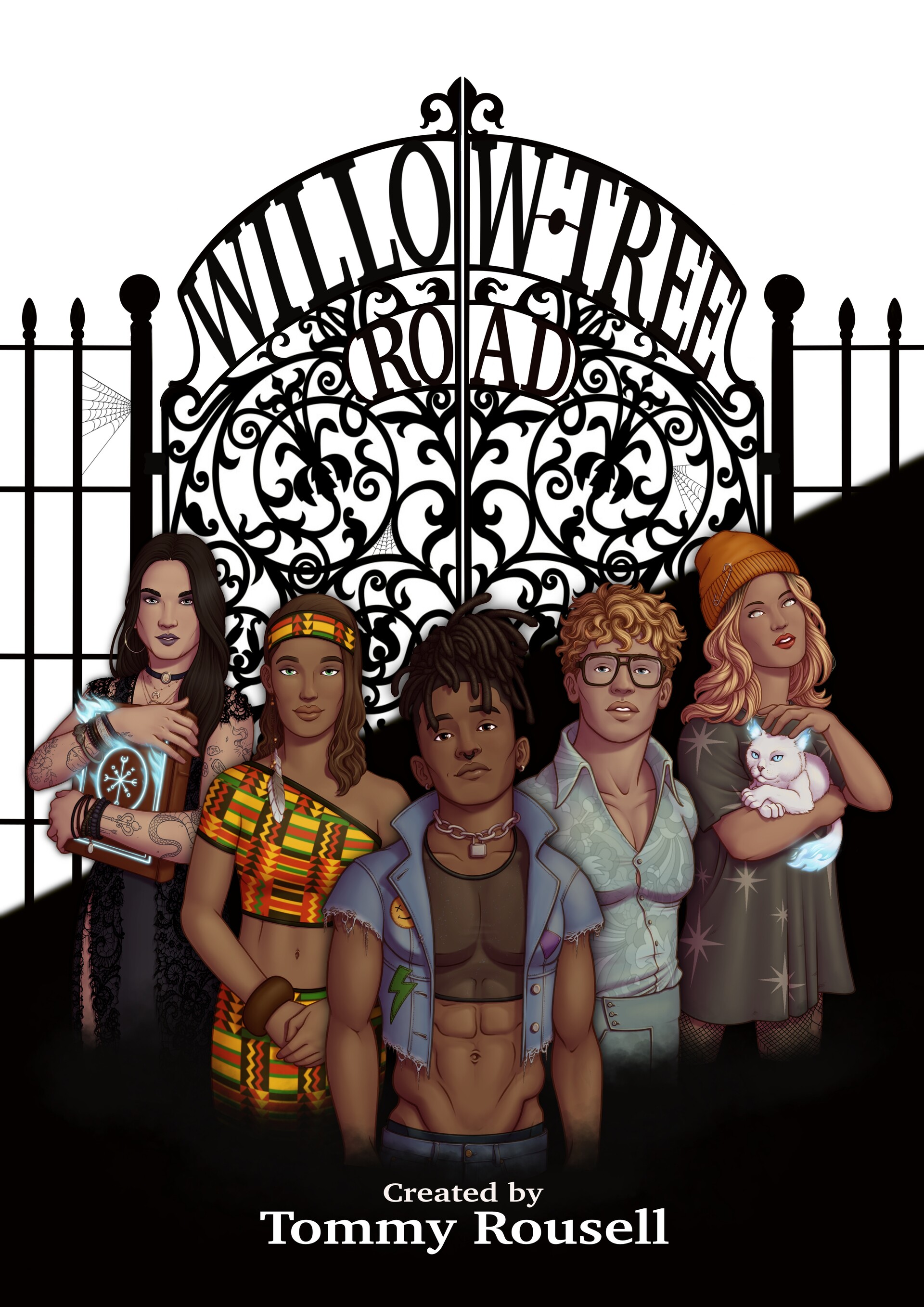 ArtStation Willow Tree Road