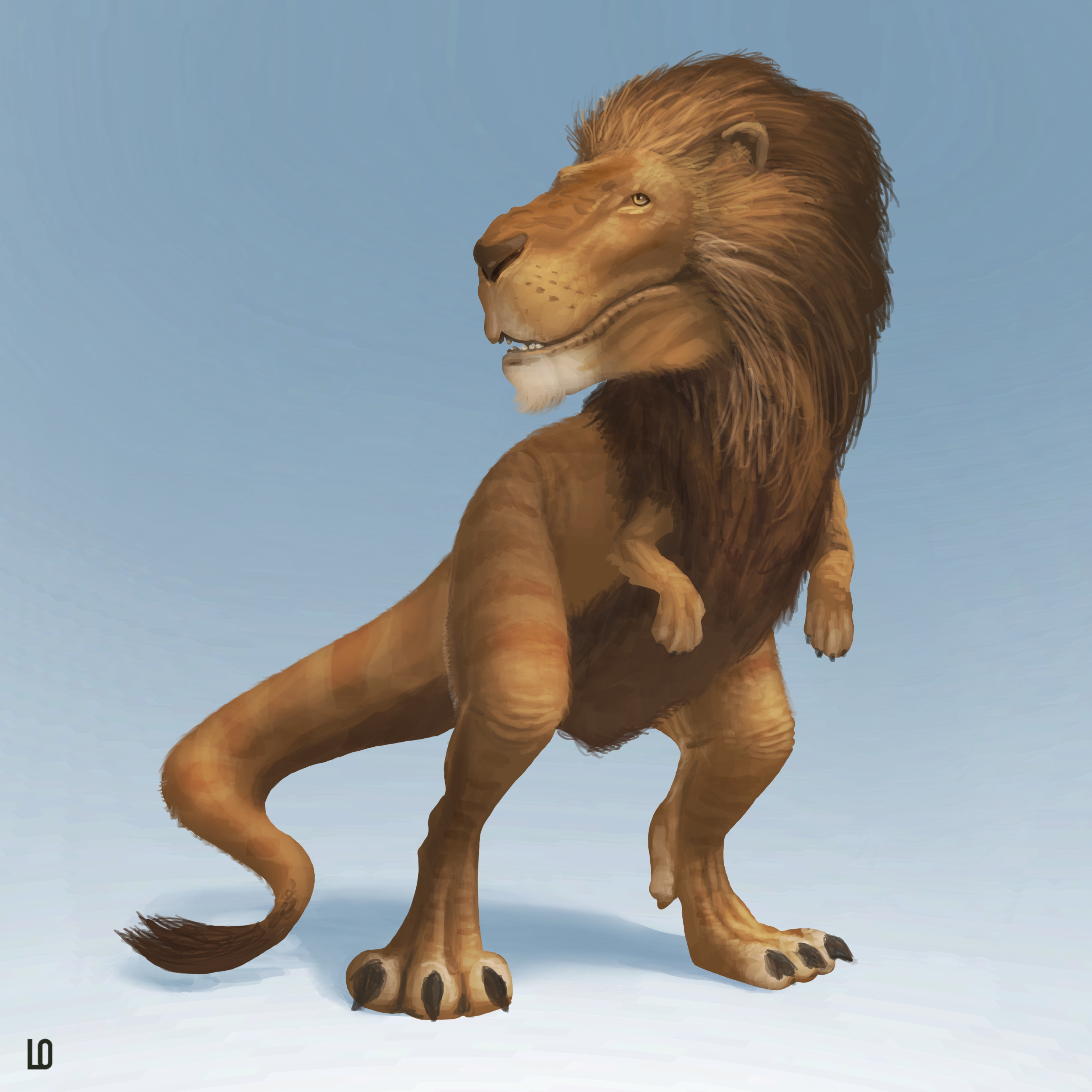 The majestic Lionsaurus Rex (2 hours and half)