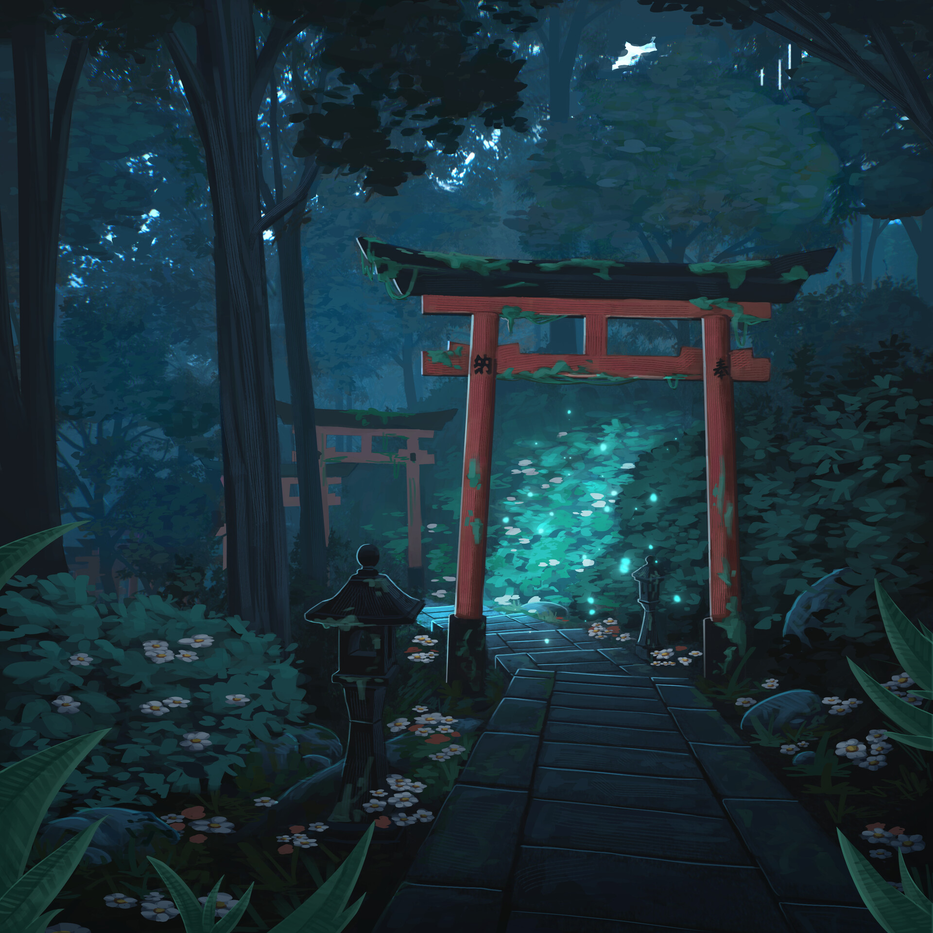 Artstation 伏見稲荷