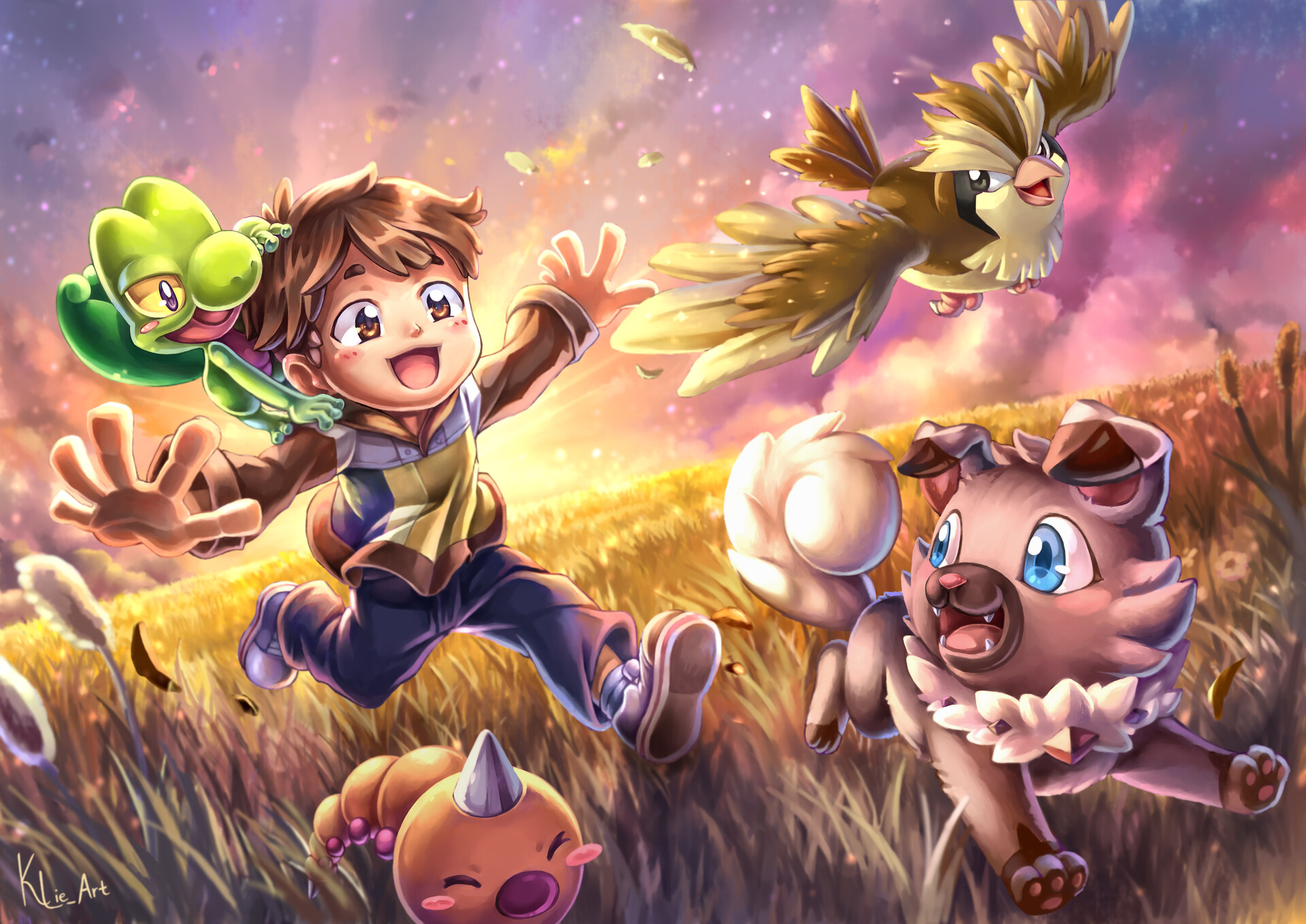 ArtStation - Ultimate Pokemon Team Commission