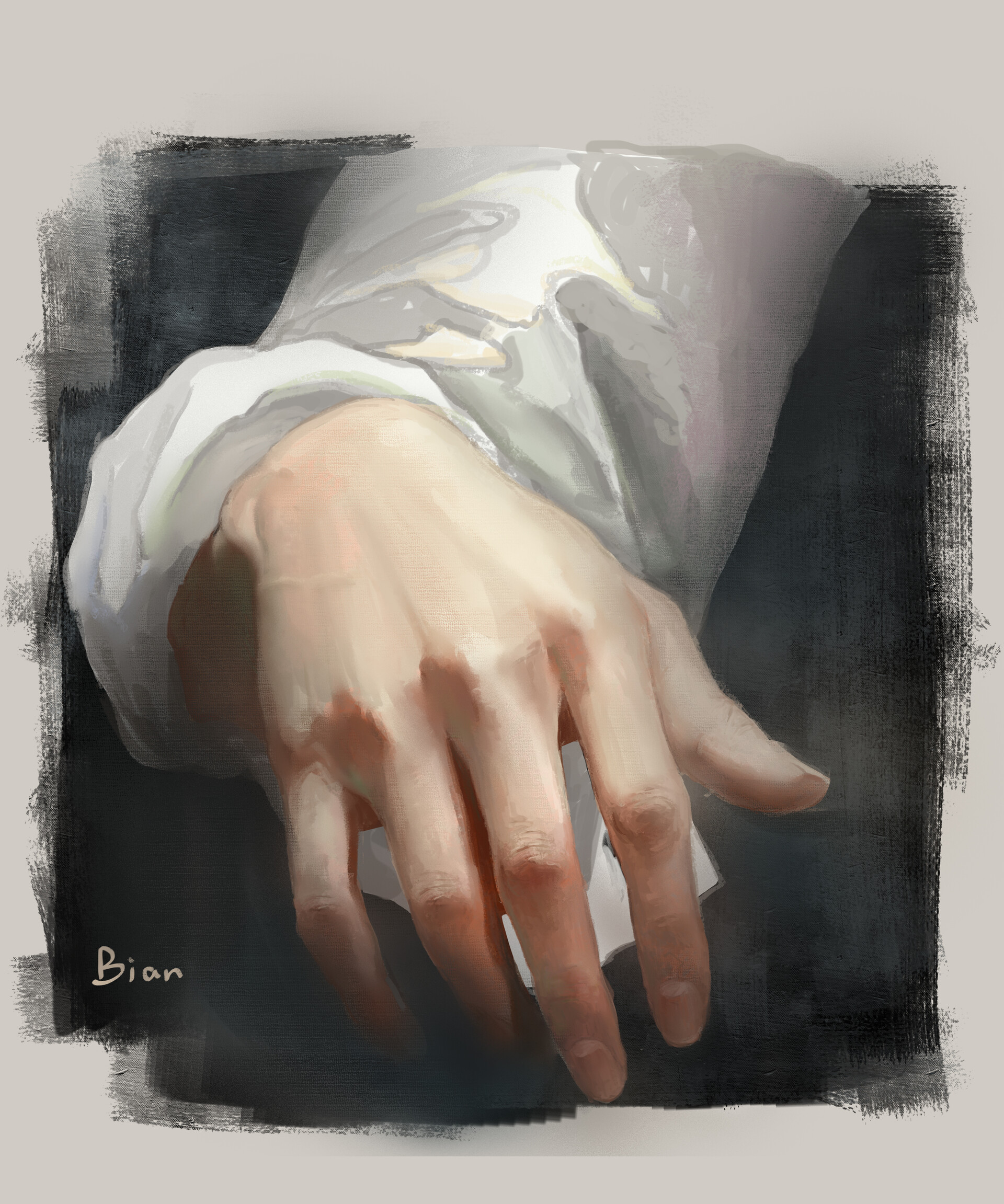 Artstation 手练习hand 珺 Artstation 手练习hand 珺