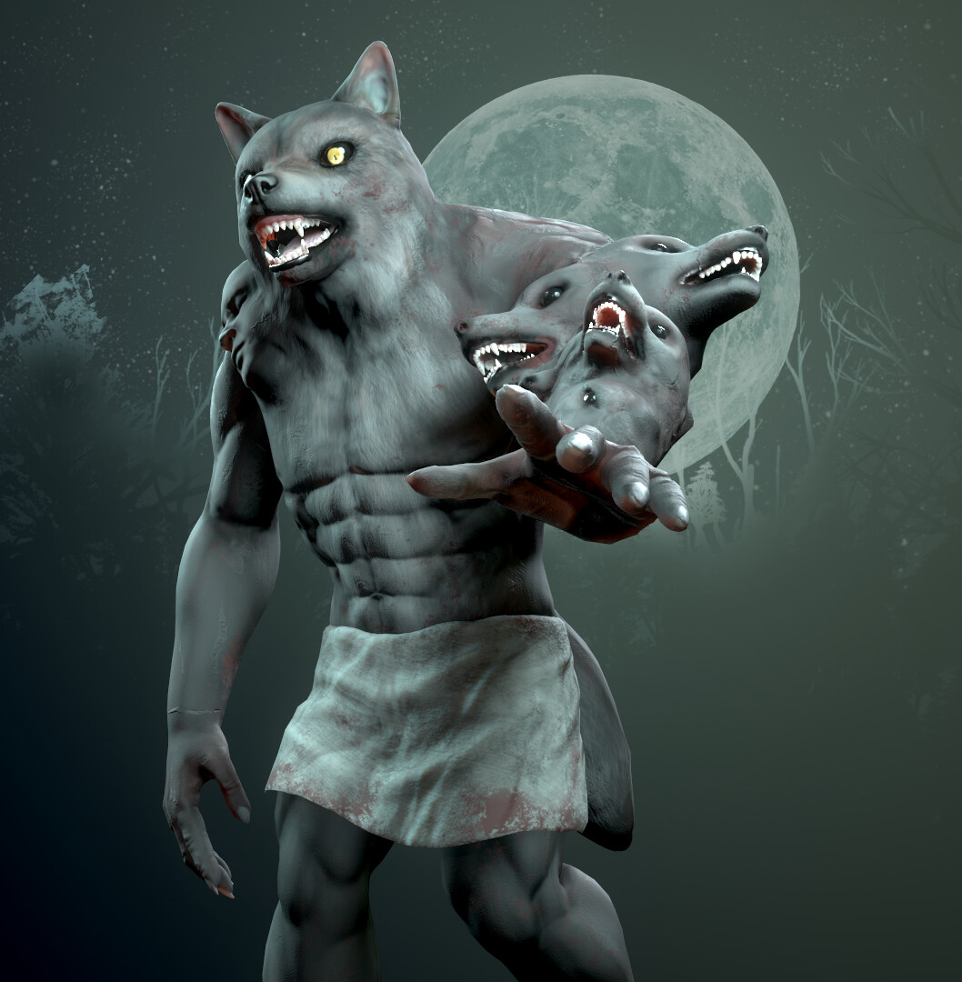 ArtStation - Werewolf king